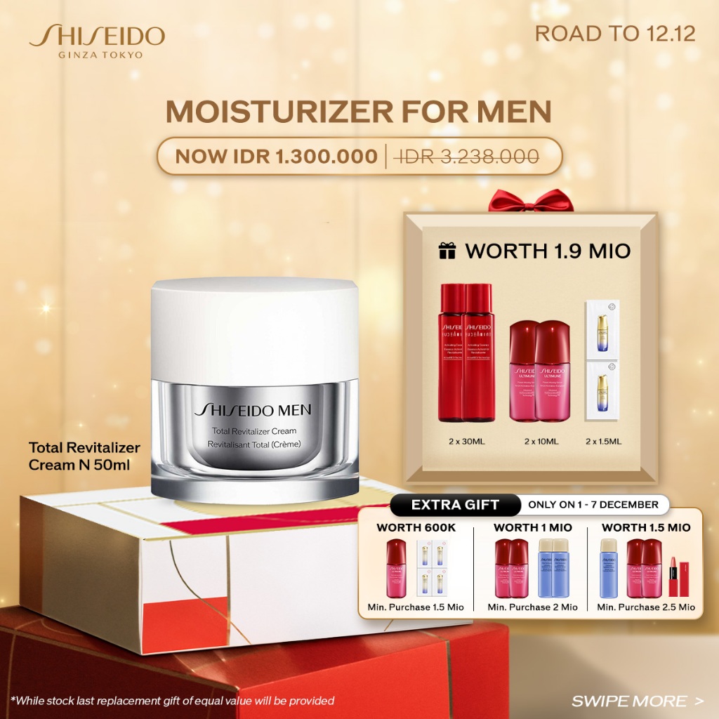 Shiseido Men Total Revitalizer Cream 50ml