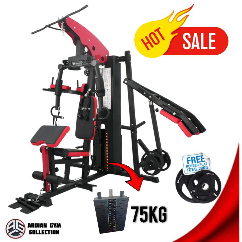 Home Gym 3 Sisi Multifungsi Multigym Alat Fitness