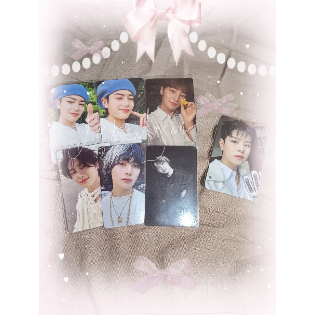 TAKE ALL PHOTOCARD OFFICIAL STRAYKIDS JEONGIN SEUNGMIN