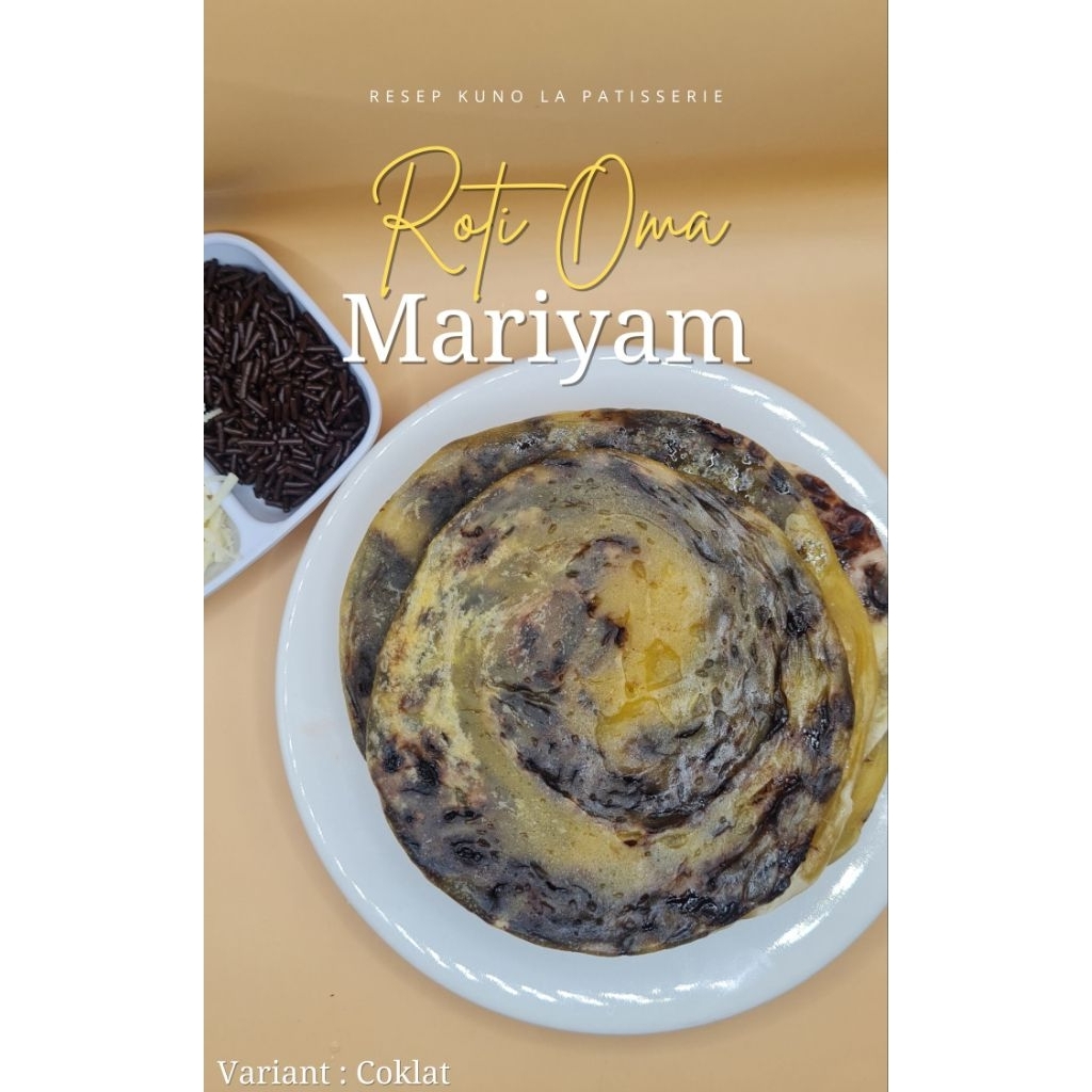 ROTI MARIYAM COKLAT, ROTI MARYAM, ROTI MARYAM HOMEMADE