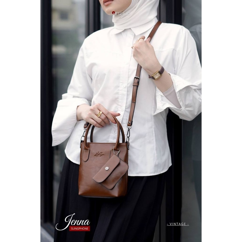 TERLARIS JENNA SLINGPHONE BY HESEA / HESEA BAG / TAS HP / CANTIK BERKUALITAS