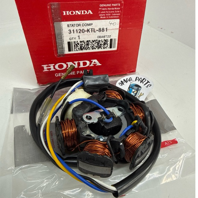 Spull Stator Spul Assy Motor Honda Supra Fit New KTL