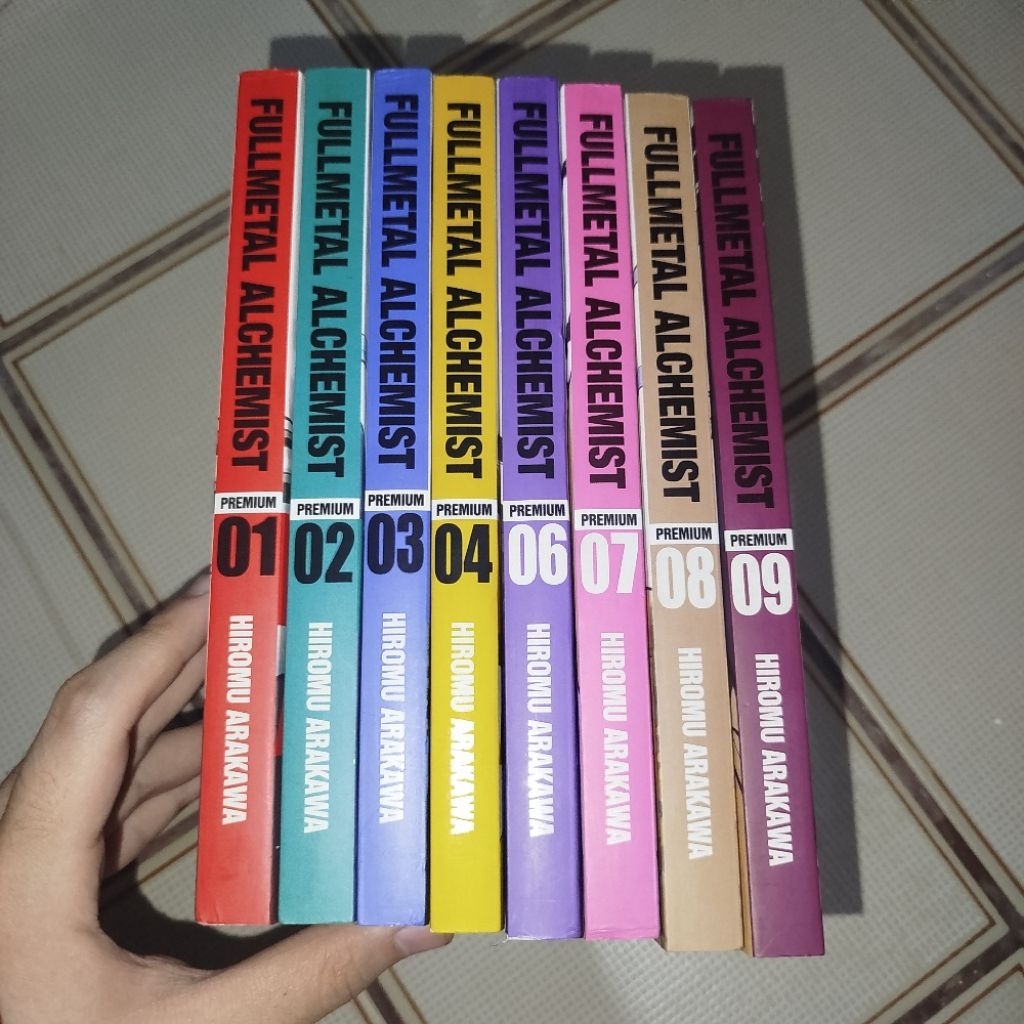 Komik Fullmetal Alchemist Premium vol 1-9 (-5) kolpri
