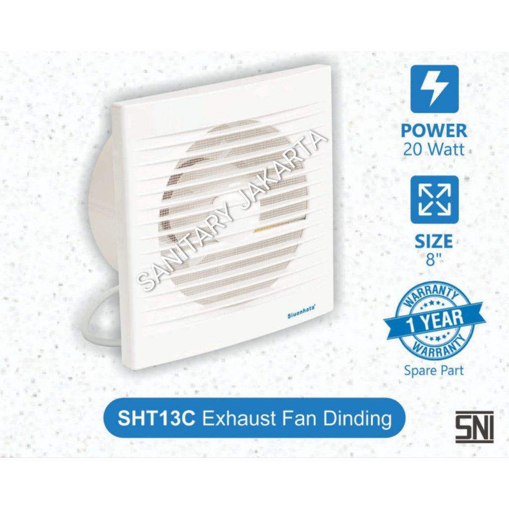 Exhaust Fan Dinding SIUONHATA 8 Inch