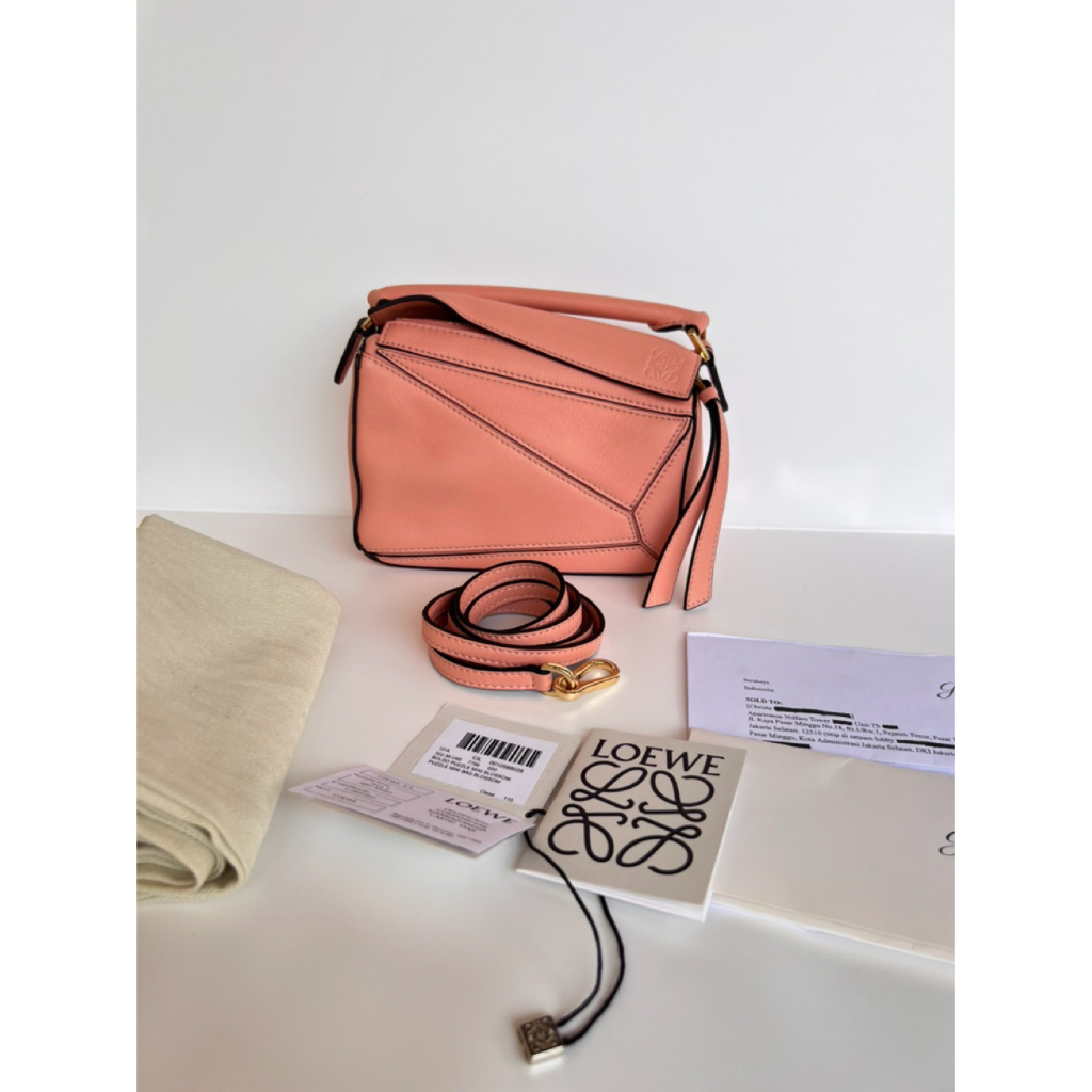 LOEWE PUZZLE MINI BLOSSOM GHW