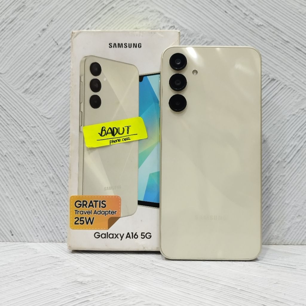 Samsung A16 5G 8/256 Handphone Second Bekas Fullset