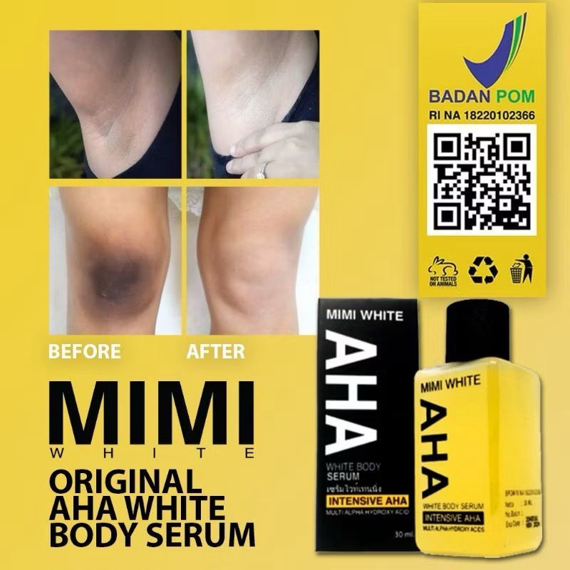 Mimi White AHA Serum Lotion Untuk Flek Hitam