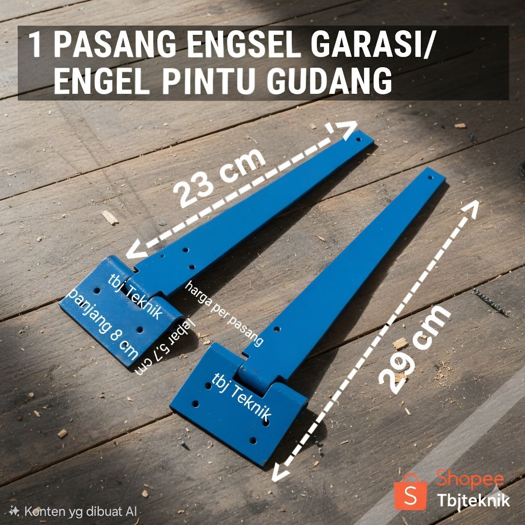 engsel gudang /engsel garasi / engsel lidah pintu gerbang harga per psg