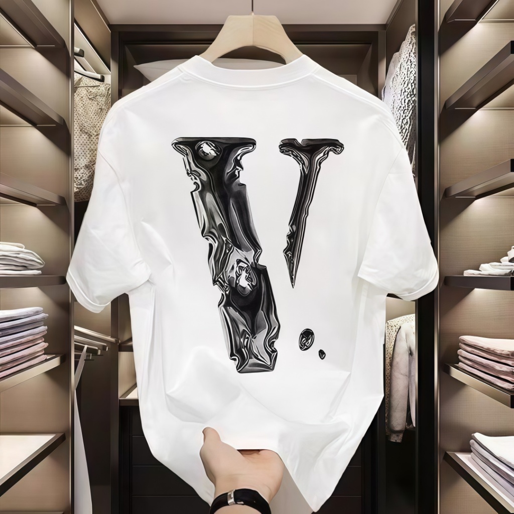 (COD) Kaos Katun Pria, Desain Unik Gaya Instagram - Huruf "FRIAGG" Diceritakan di Depan & Belakang