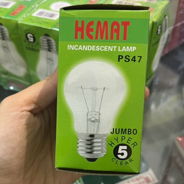LAMPU BOHLAM HEMAT LISTRIK jumbo 5 watt cocok untuk ternak ayam