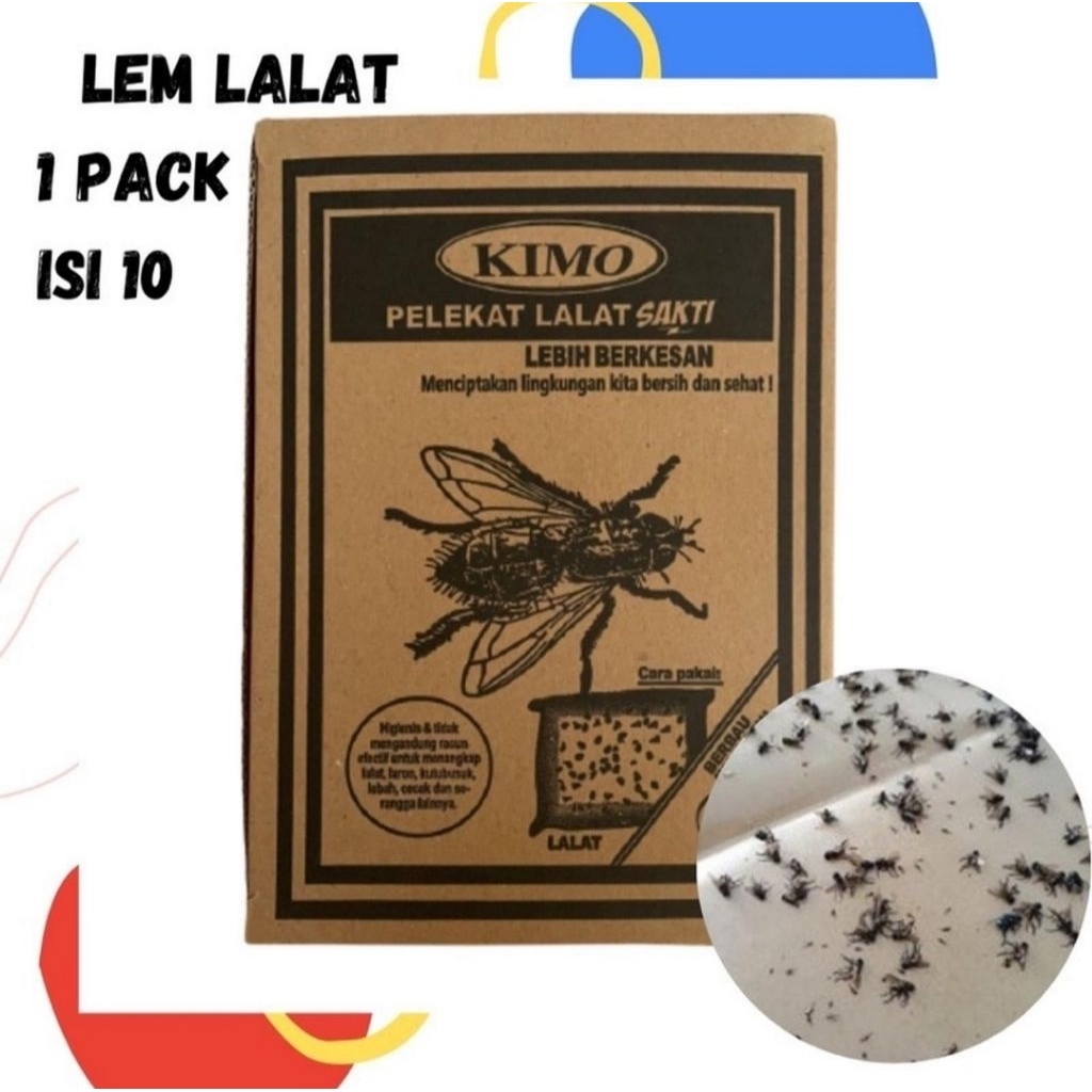 kertas pelekat lalat sakti kimo