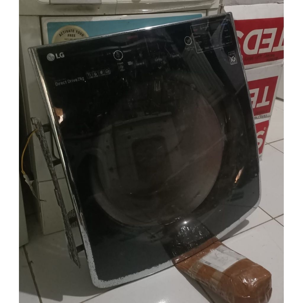 Pintu mesin cuci LG front loading 21kg