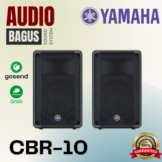 YAMAHA CBR10 / CBR 10 / CBR-10 Speaker Pasif 10 inch 10" ORIGINAL (HARGA SEPASANG)