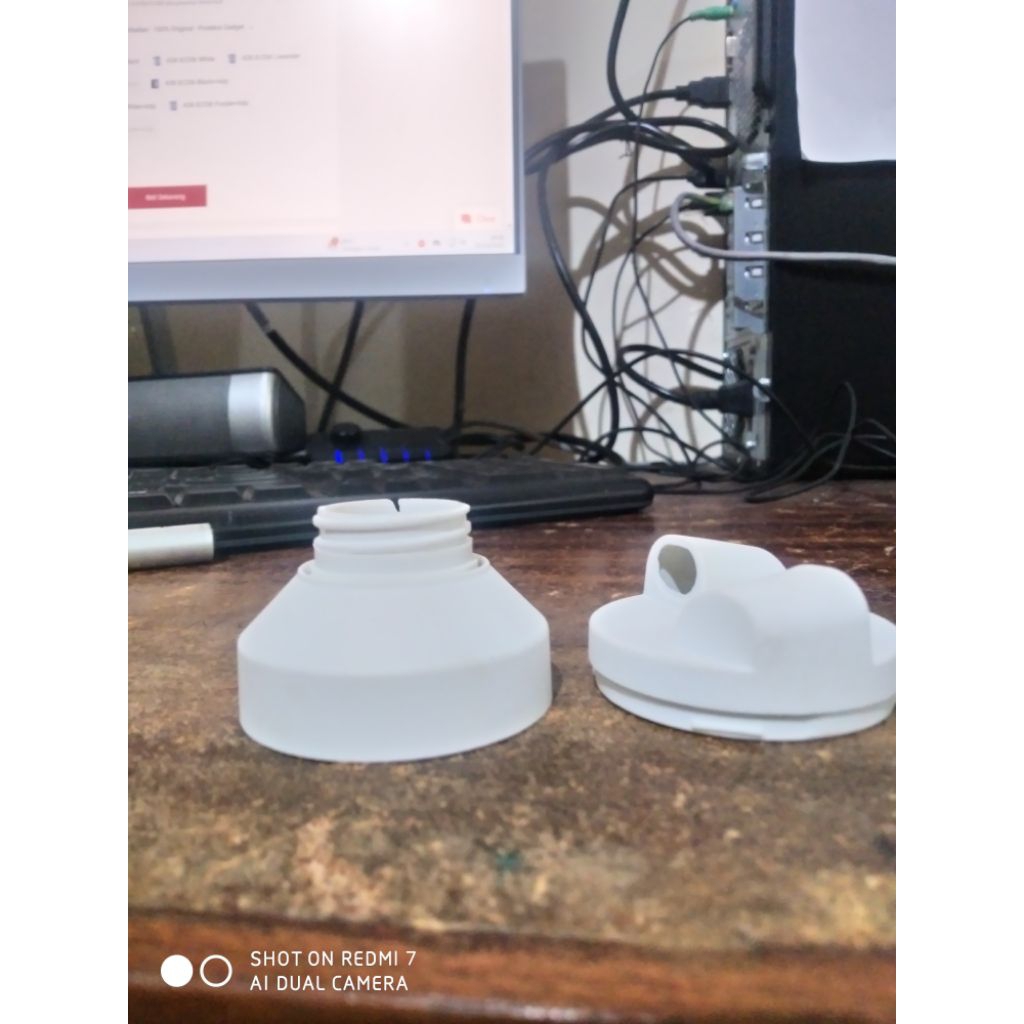 casing | kesing | cover lampu spiral keong 18-23 watt kualitas plastik bagus