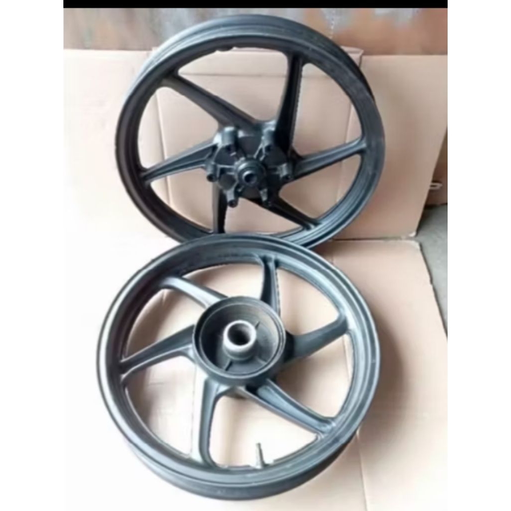 Velg Resing depan belakang Verza 150/cb Verza 150 original copotan motor
