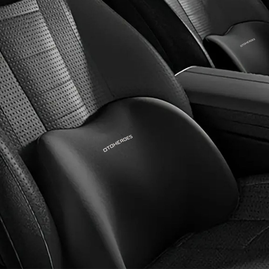 Bantal Punggung Jok Mobil Memory Foam Lumbar Sport