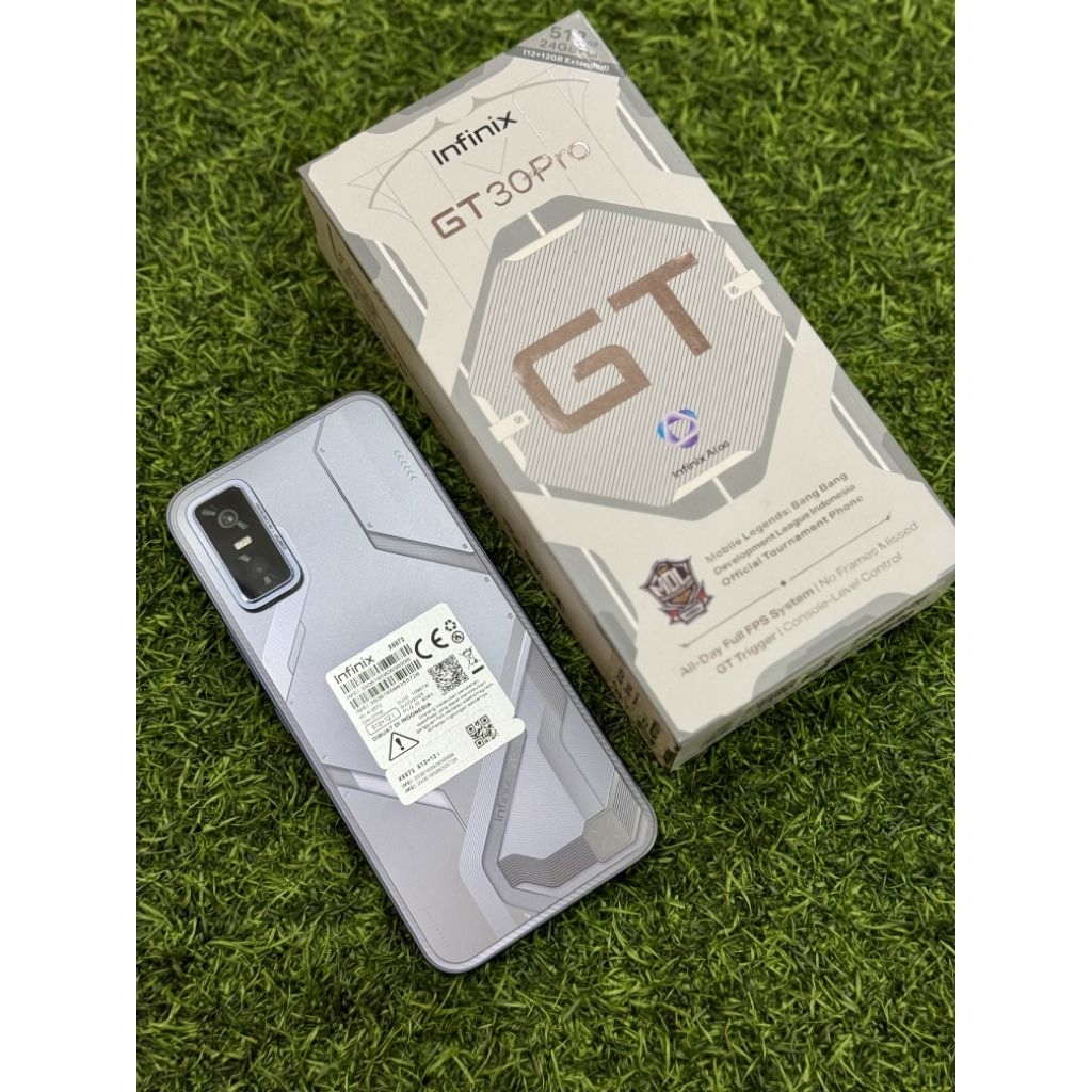 INFINIX GT 30 & GT 30 PRO 8/256GB SECOND LENGKAP MULUS NOMINUS RESMI INDONESIA