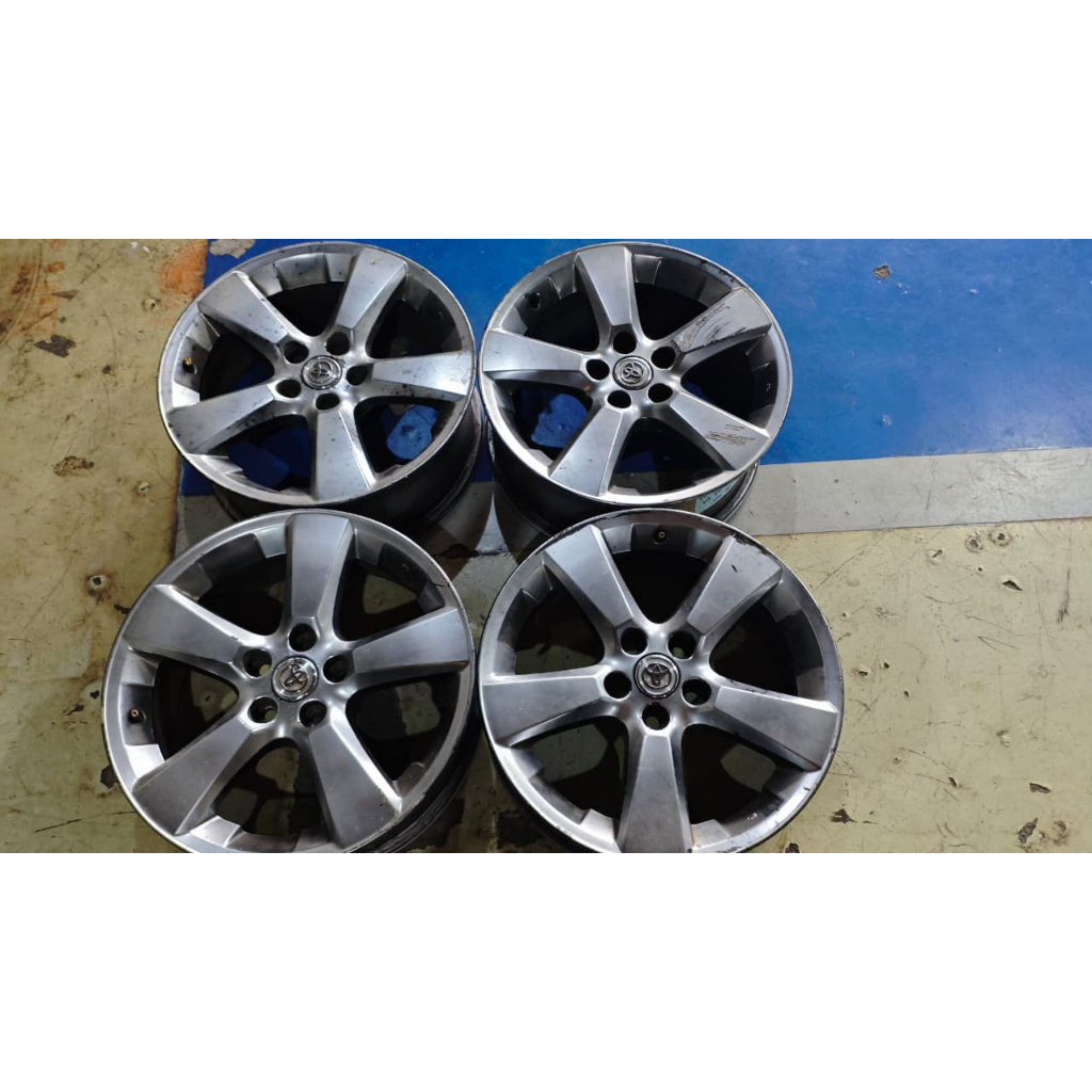 velg harrier original toyota r18 pcd 5x114 inova camrry crv xtrail dll masuk