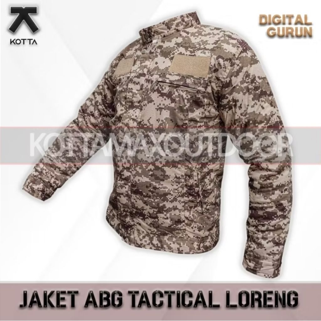 Jaket Abg Gurun Jaket Loreng Gurun Digital Tebal
