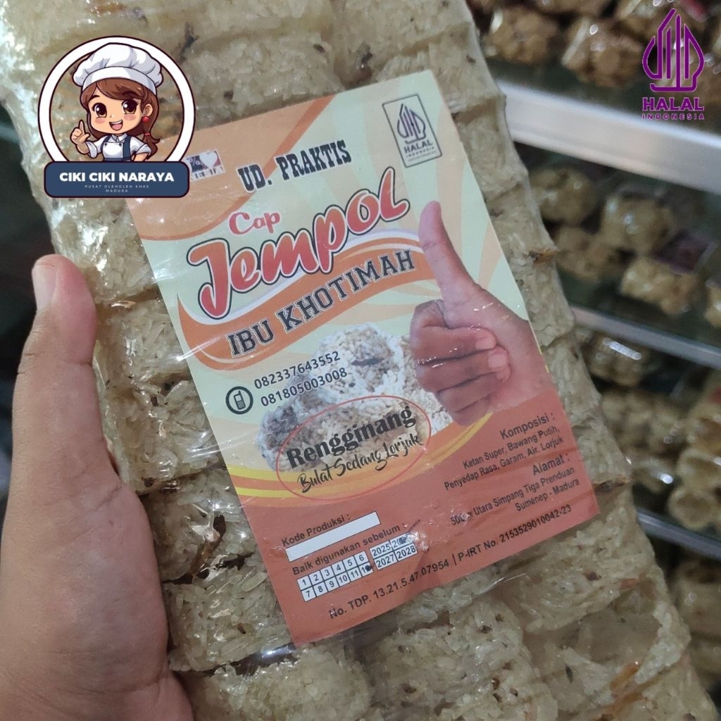 RENGGINANG MENTAH RENGGINANG LORJUK KHAS MADURA ISI 33PCS RENGGINANG MENTAH