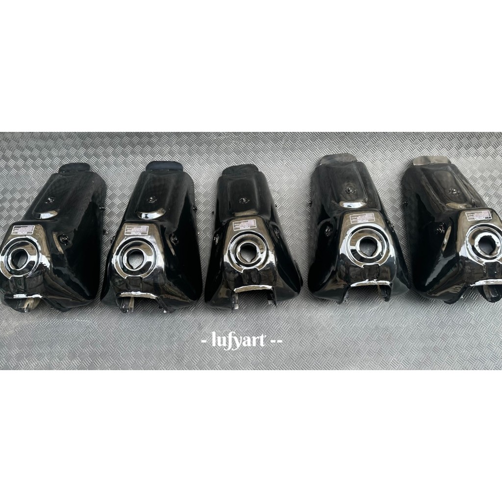 Tangki Motor Trail CRF Custom Bahan Besi – PNP Rangka Megapro Mono / Verza - Original copotan motor 