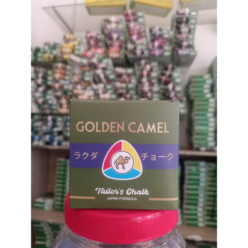 Kapur Jahit penanda kain 1 box isi 10 pcs warna campur