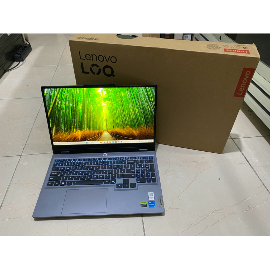 LENOVO LOQ 15IRX10 | i5-13450HX | RTX 5050 8GB | RAM 12GB DDR5 | SSD 512GB | Garansi Resmi 2027