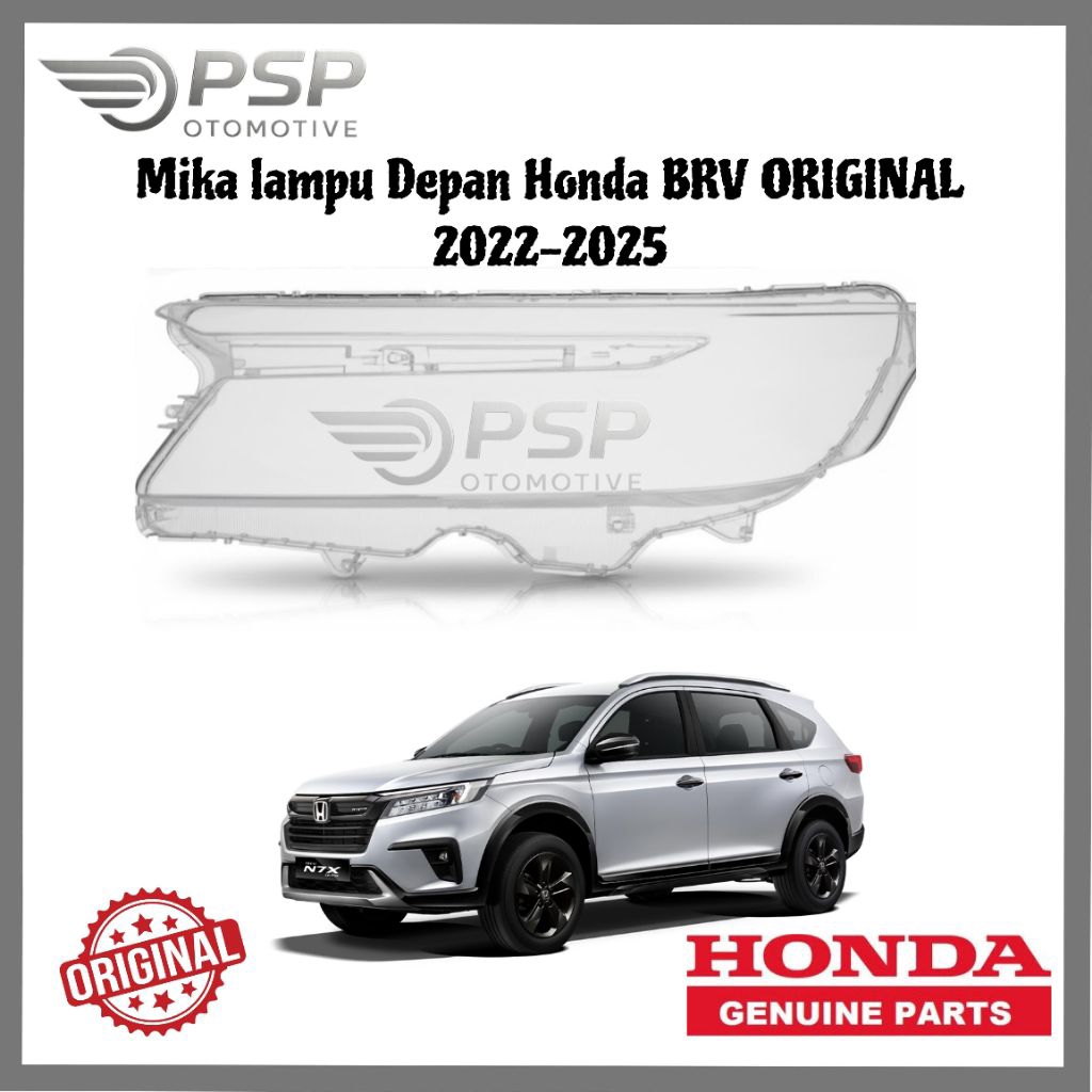 Mika headlamp lampu depan new Honda brv 2022-2025 kanan atau kiri mika kaca lampu depan honda brv te