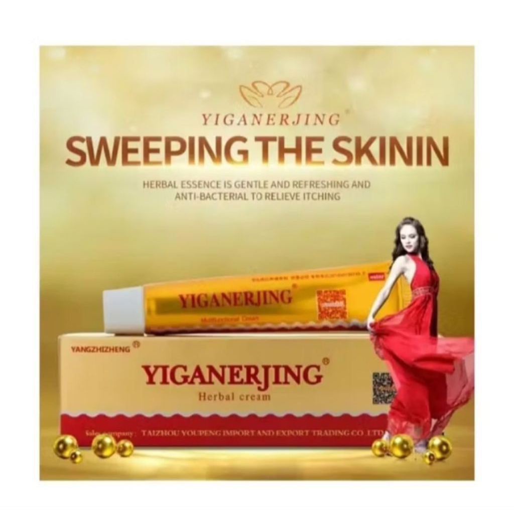 Yiganerjing Obat Cina Paling Ampuh Salep Kulit Dermatitis Eksim Gatal Selangkangan Kudis Kurap Jamur