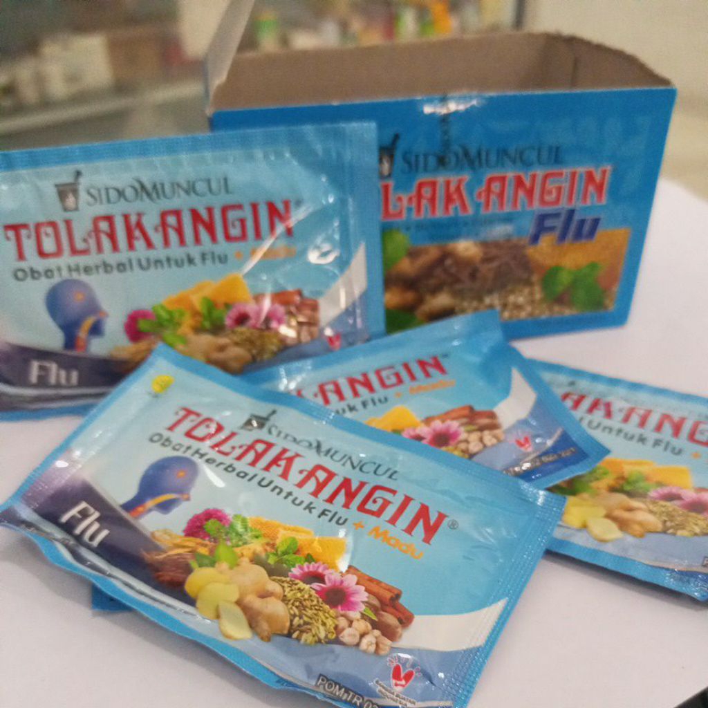 Tolak angin flu | obat flu herbal | tolak angin biru