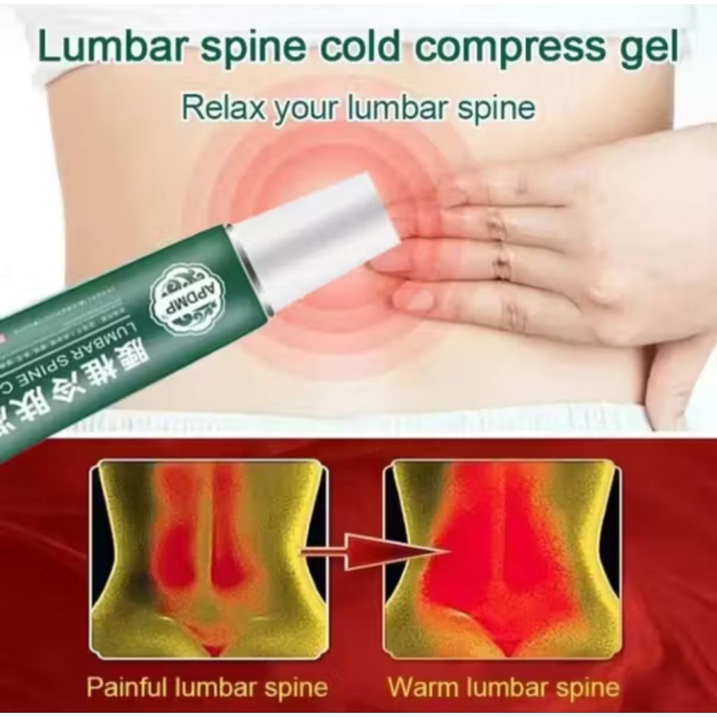 Star Lumbar Cold Compress Gel Pereda Nyeri Tulang Cream Lumbar Cold Compress Gel APDMP