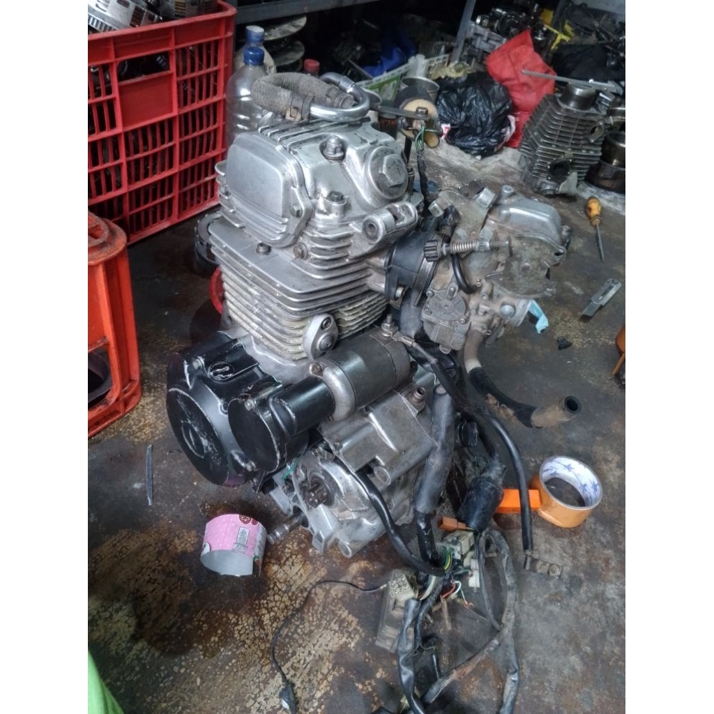 mesin tiger revo 2007 komplit ag kediri set pengapian karbu