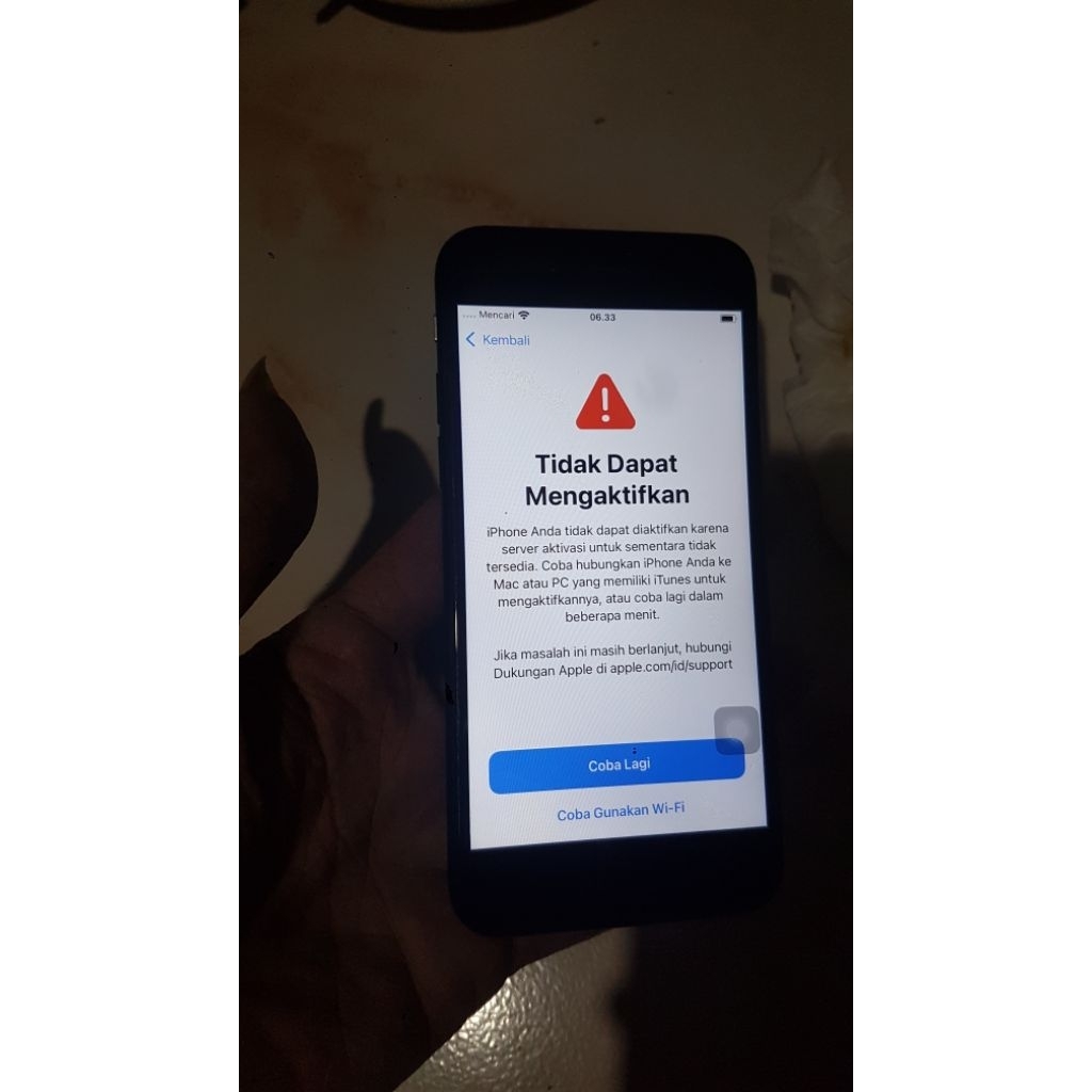 IPHONE 7 MINUS BASEBAND / Wifi Only Icloud Kosong