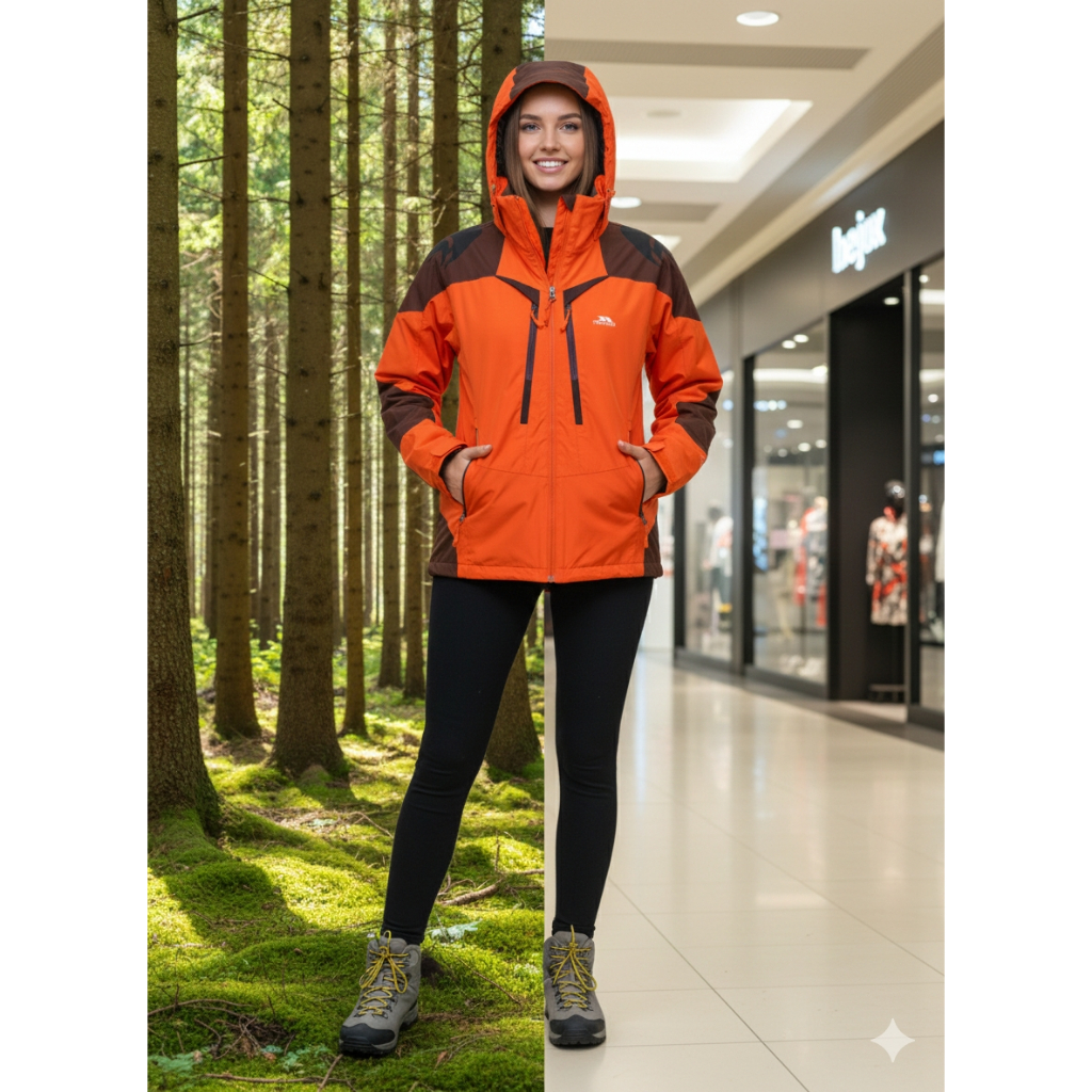 TRESSPAS GORPCORE JACKET HIGH WATERPROOF