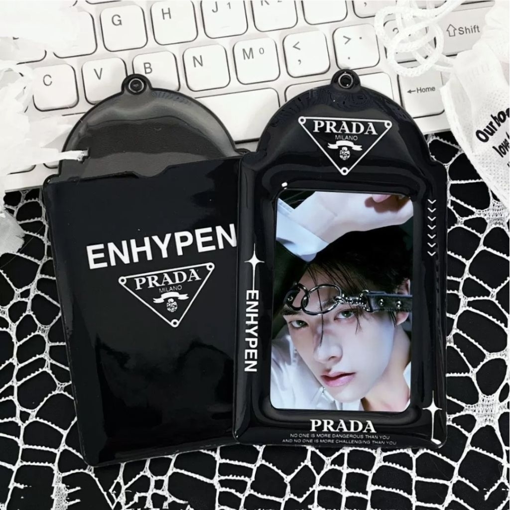 photocard holder | cahol prada enhypen