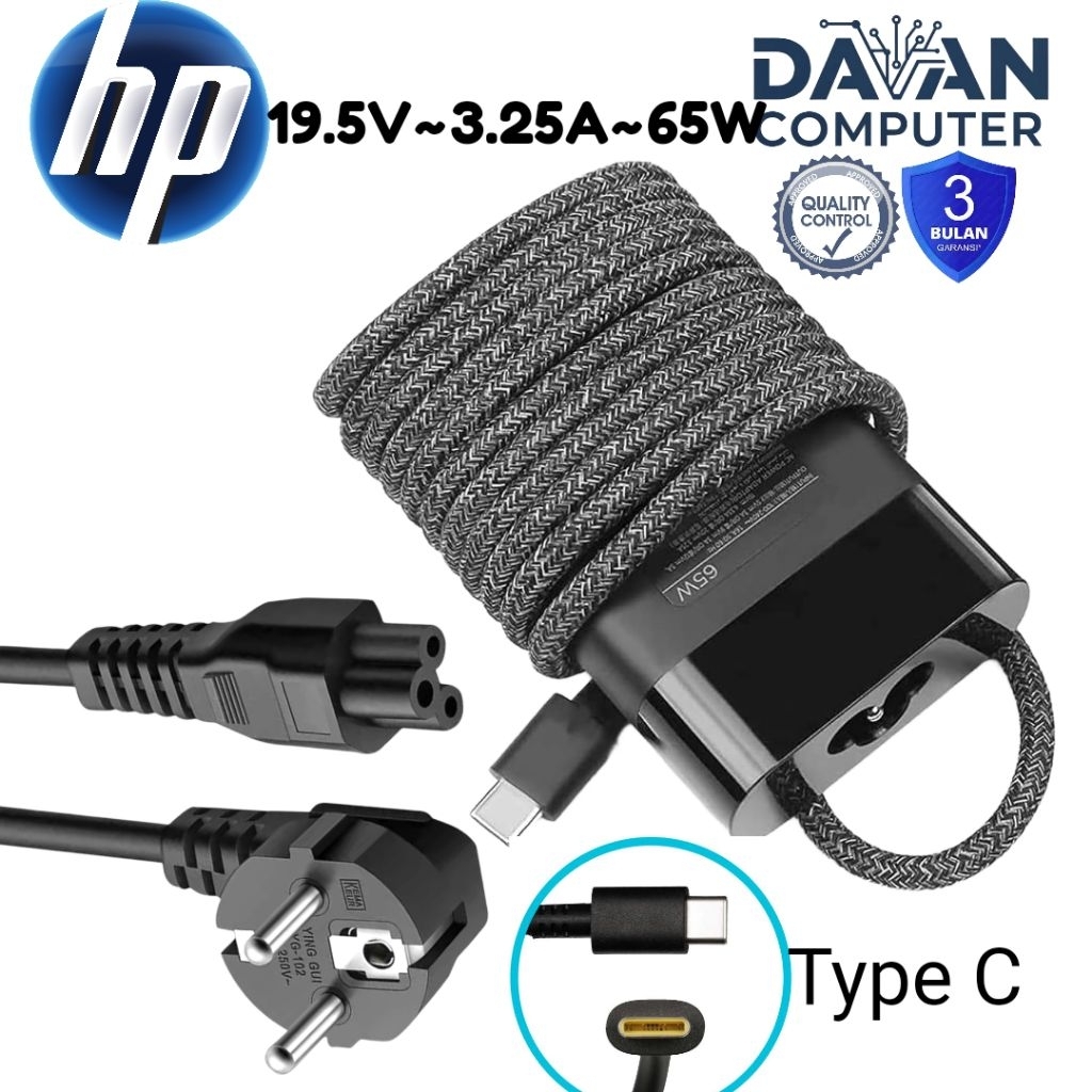 Charger laptop HP EliteBook Folio G1 //Elite x2 1012 G1 G2, 1013 G3 / ZBook x2 G4 //  X2 210 G2 //  