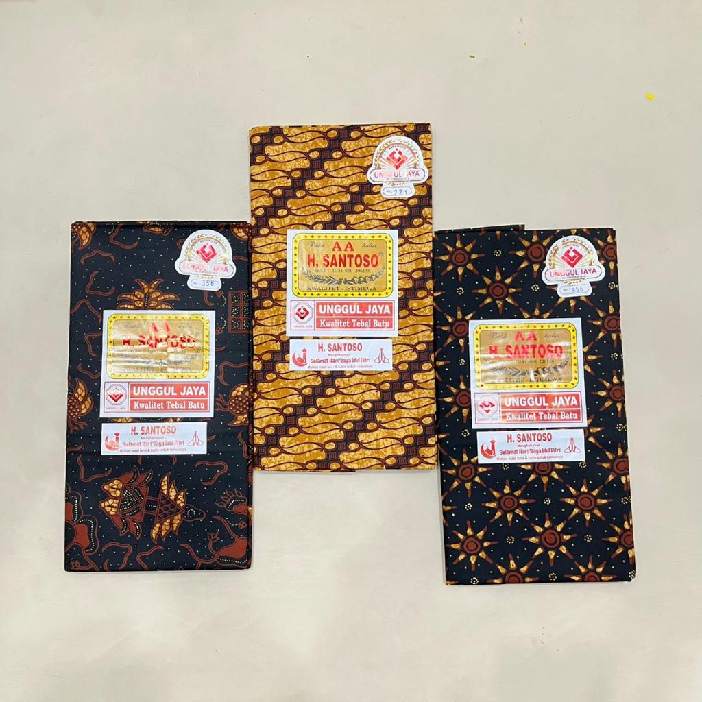 Kain Jarik Batik Pekalongan Printing H.Santoso Panjang Halus | Kain Panjang