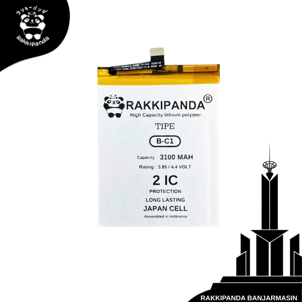 Baterai HP RakkiPanda B-C1 Vivo Y53 1606