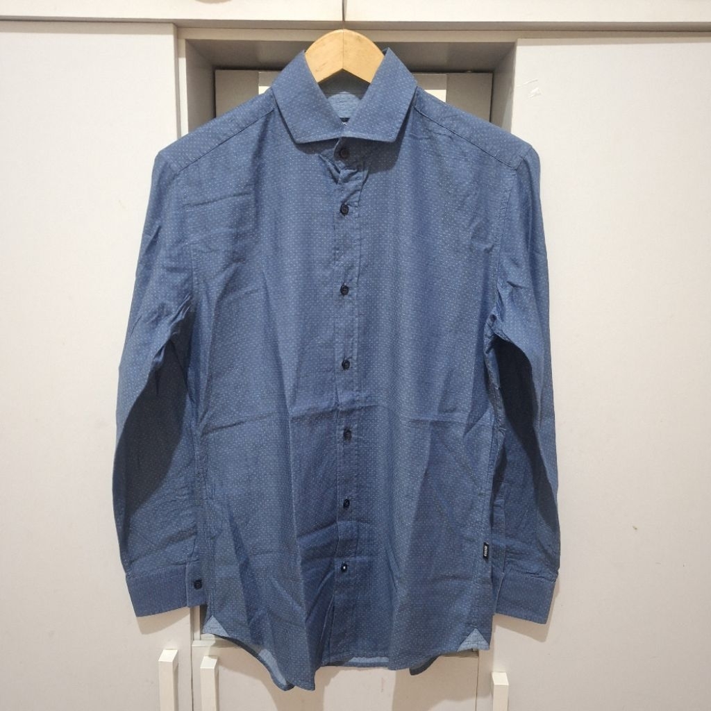 kemeja hugo boss slim fit