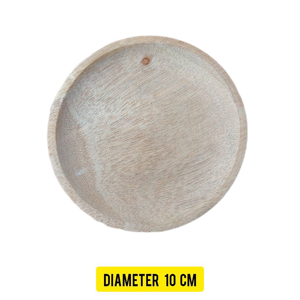 lepek rotan bulat - lepek gelas kayu - tatakan gelas - lepek kayu bundar