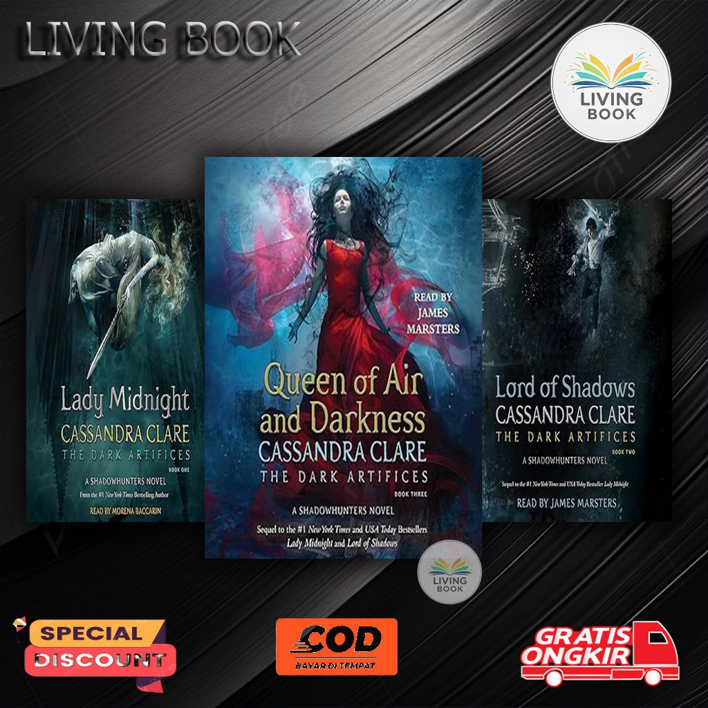 Lady Midnight | Lord of Shadows | Queen of Air and Darkness by Cassandra Clare - Living Book