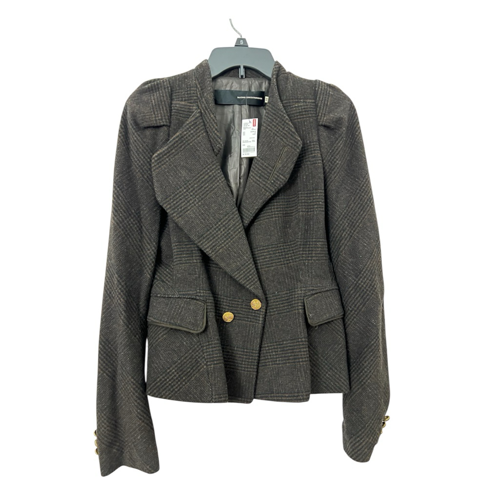 COAT WOLL HOUNDSTOOTH