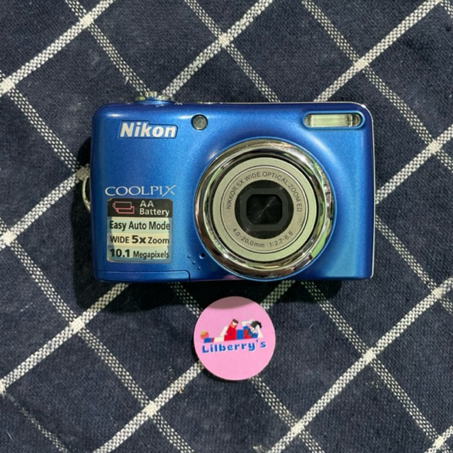 Nikon Coolpix L23 blue digicam