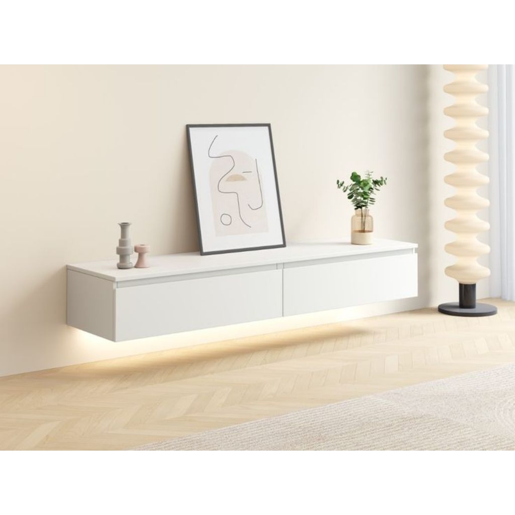 Laci gantung /meja tv minimalis/ Cabinet gantung / Meja gantung