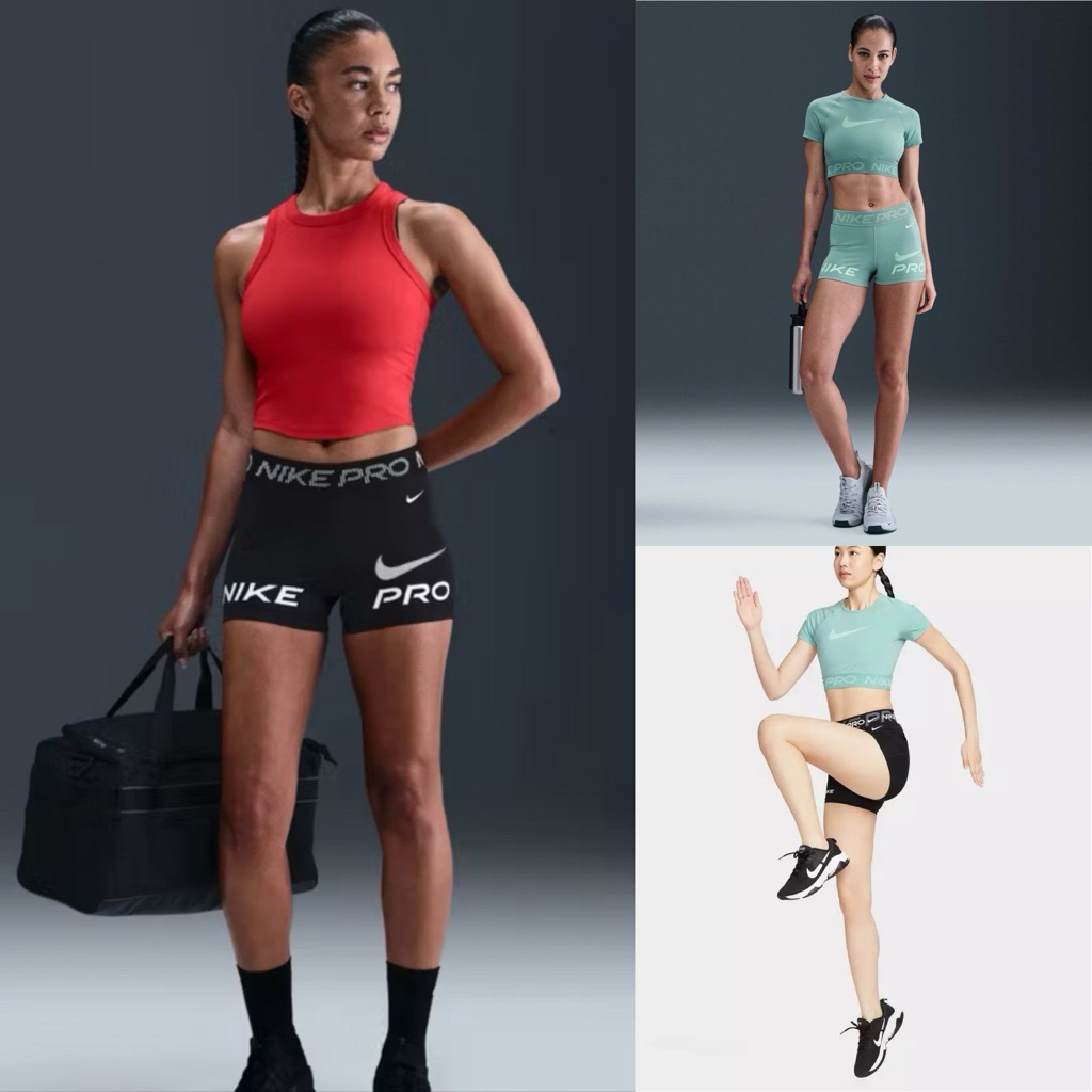 [ORIGINAL] Nike Pro Short Dri Fit 365 Cannon | Black | Original 100% Guaranteed Celana Nike Pro