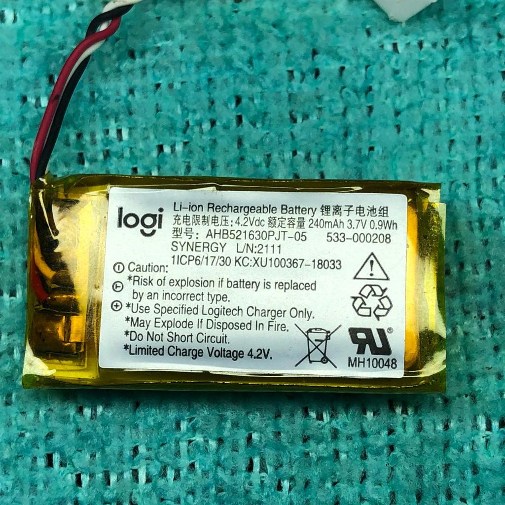 Battery Mouse Logitech G Pro X Superlight Wireless Original Bekas