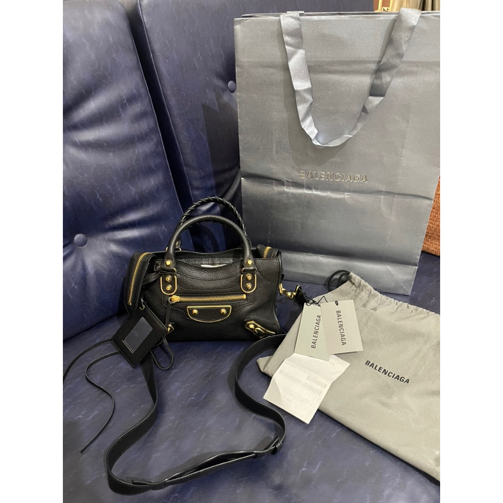 BALENCIAGA CITY BAG PL / BALENCIAGA CITY MINI BAG / PRELOVED PRIBADI