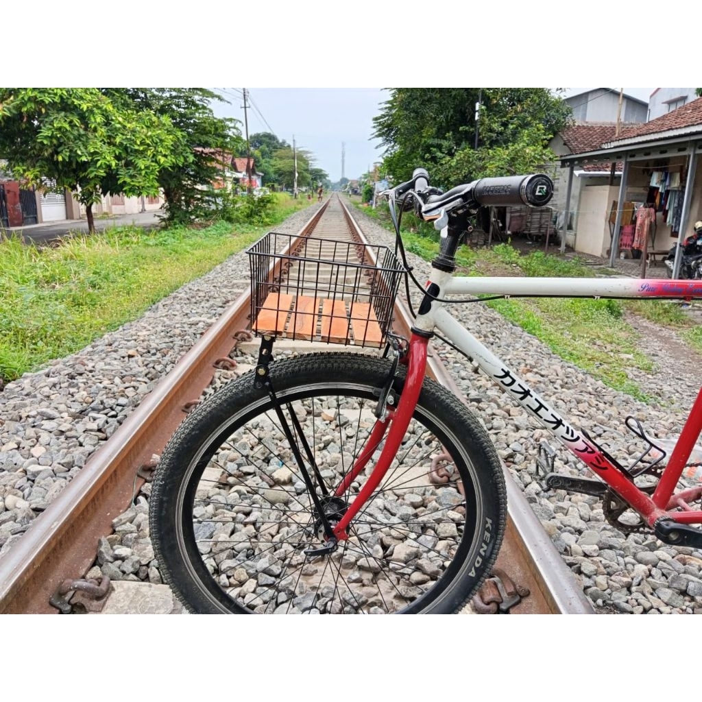 keranjang rak sepeda mtb federal lipat universal semua sepeda