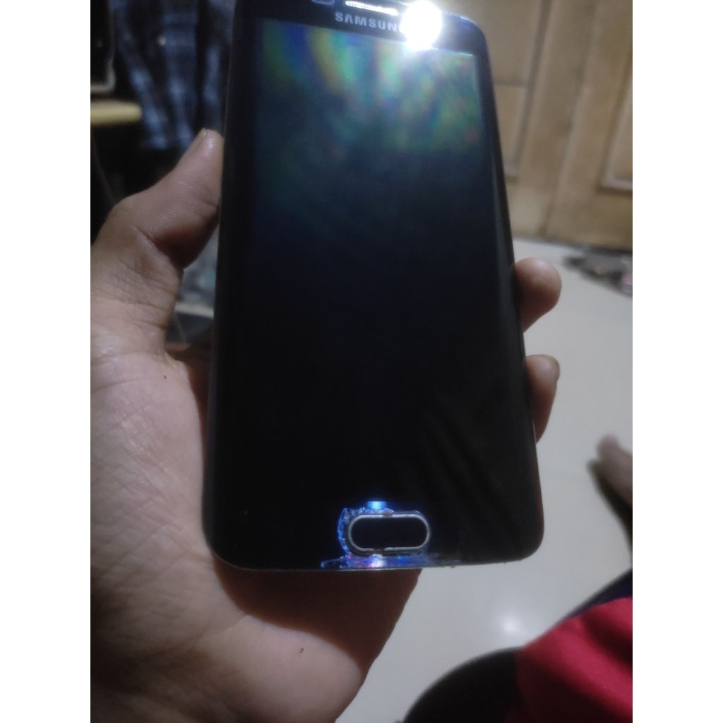 lcd Samsung s6 edge copotan(baca deskripsi)