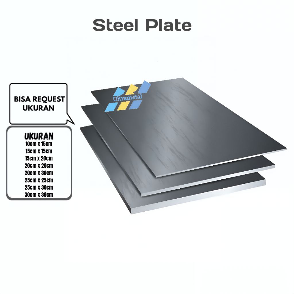 PLAT BESI TEBAL 5MM | COSTUM UKURAN